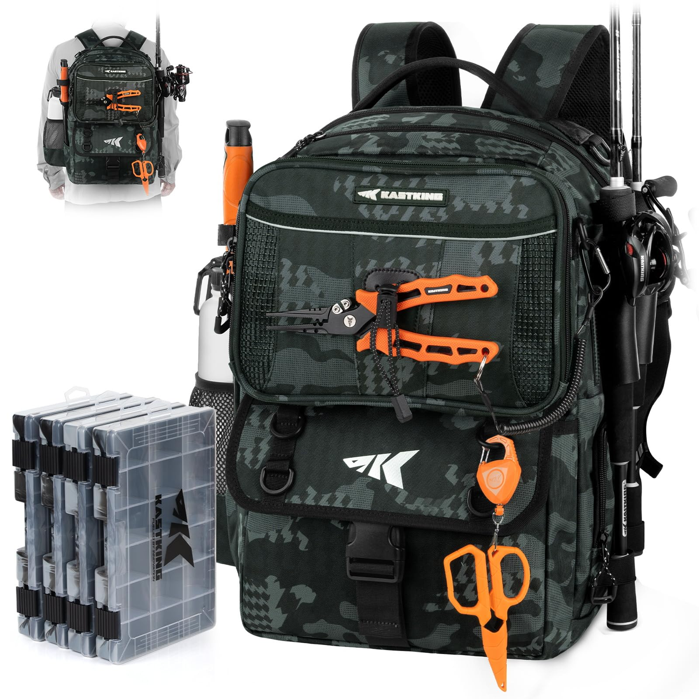 Tackle Backpack Slate product photo