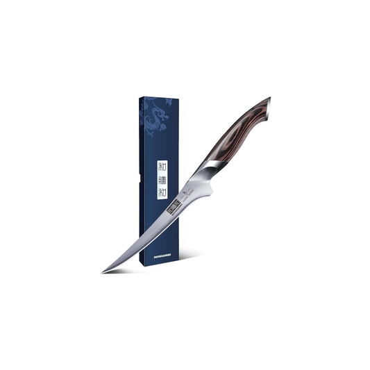 Rosa Ironwood Tackle Deluxe Fillet Knife Clear