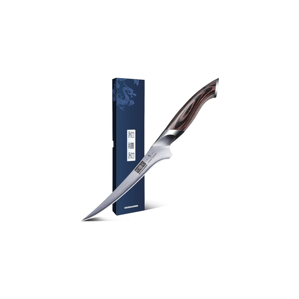 Rosa Ironwood Tackle Fillet Knife Gray