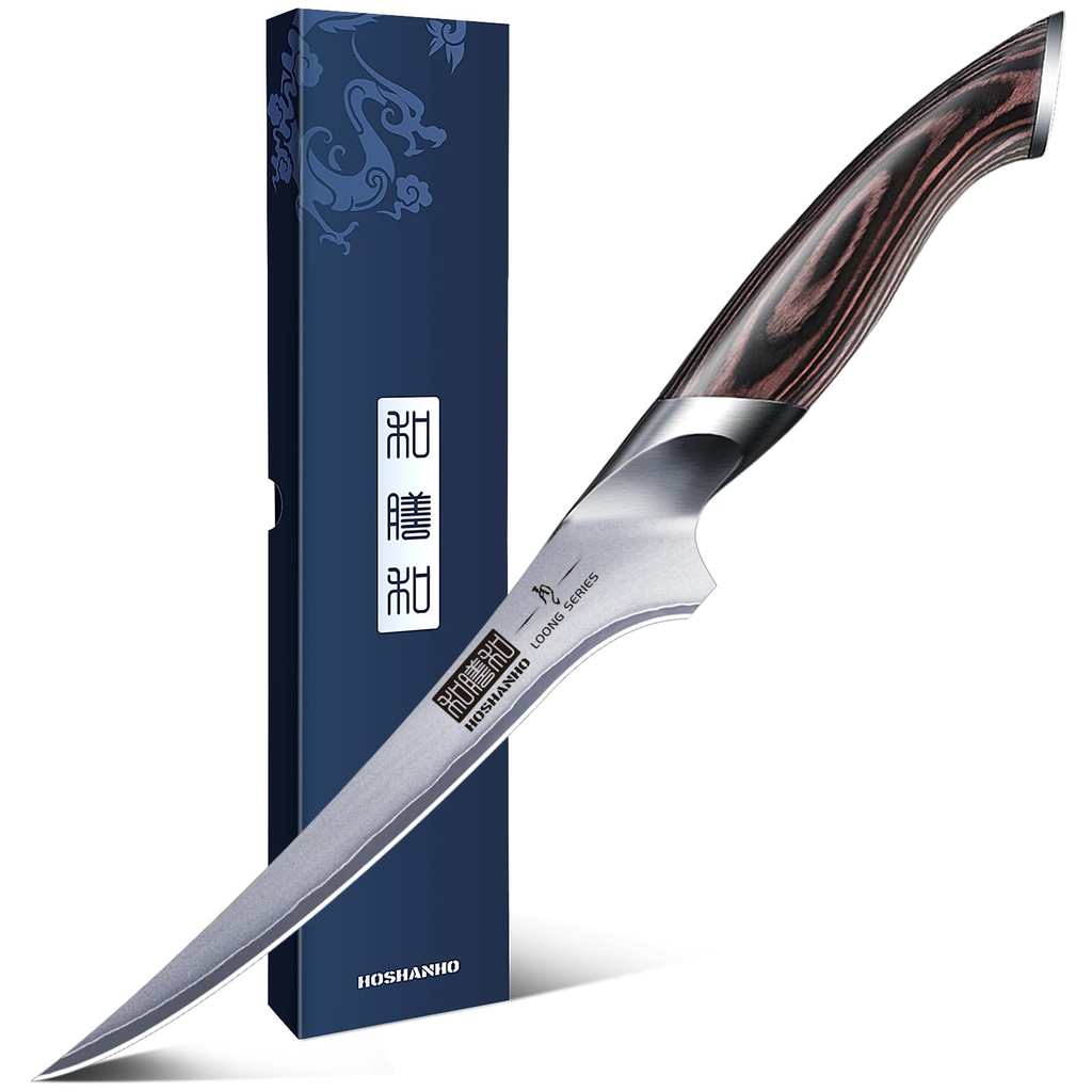 Rosa Ironwood Tackle Travel Fillet Knife Navy