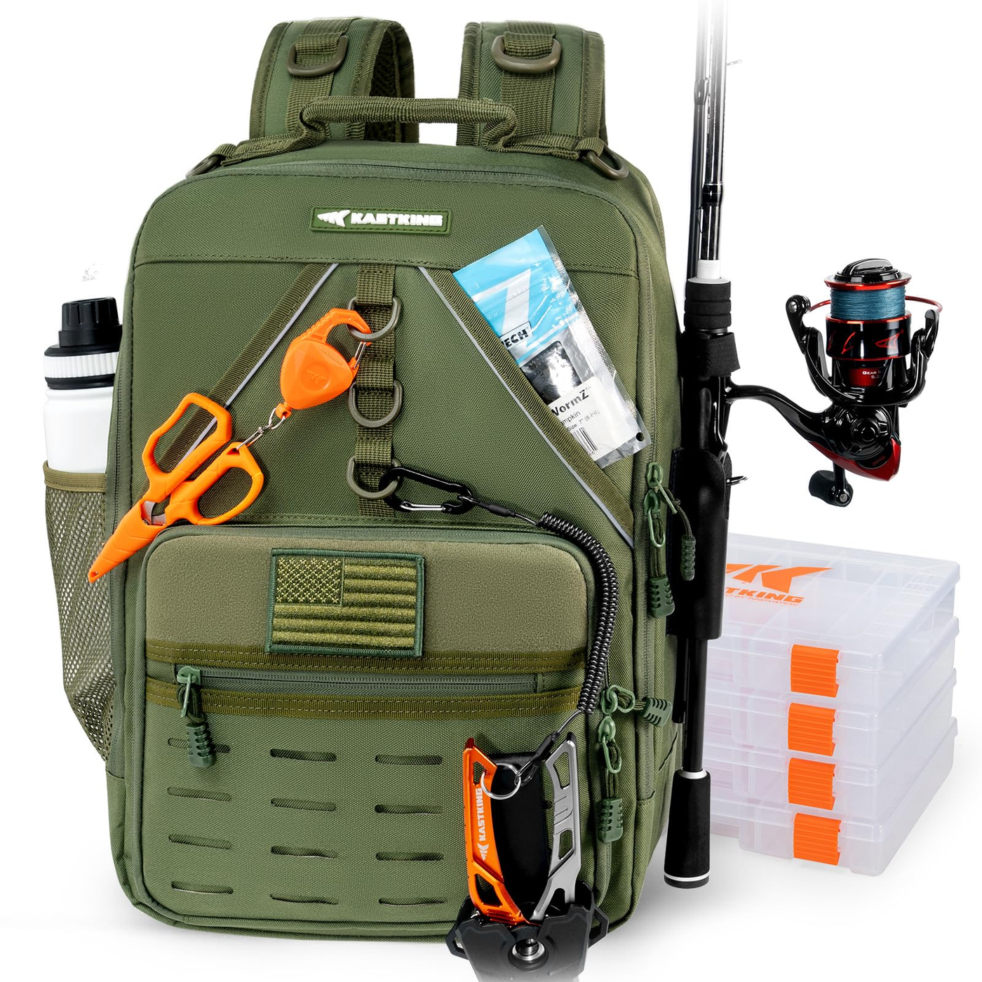 Tackle Backpack Olive product photo
