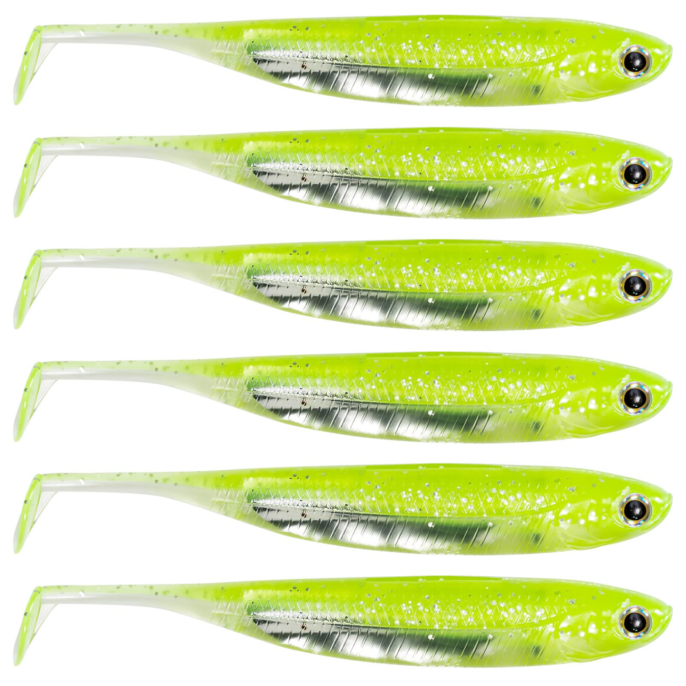 Lure Set Soft-bait Chartreuse product photo